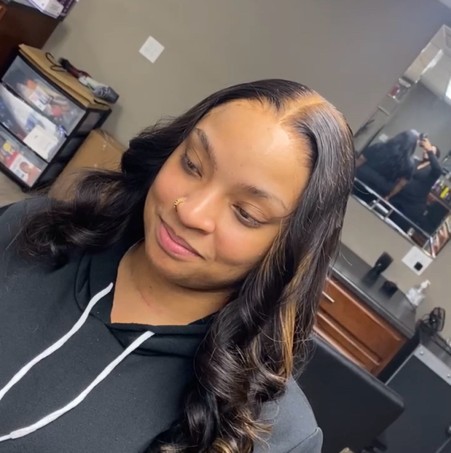 Frontal or Closure Sew-In